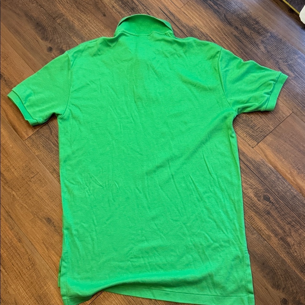 Ralph Lauren Men's Vibrant Green Polo Shirt - Picture 7 of 11